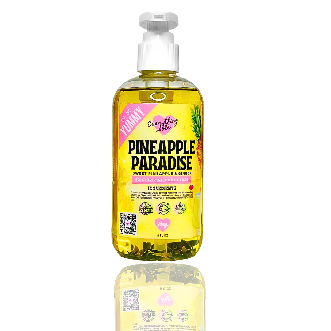 Pineapple Paradise Body Oil (Sweet Pineapple and Ginger Scent)