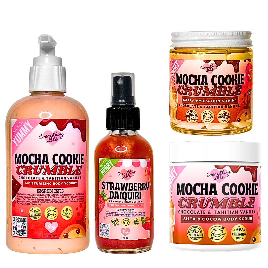 Sweet Seduction Self-Care Set (Butter, Lotion Oil, Scrub Bundle)