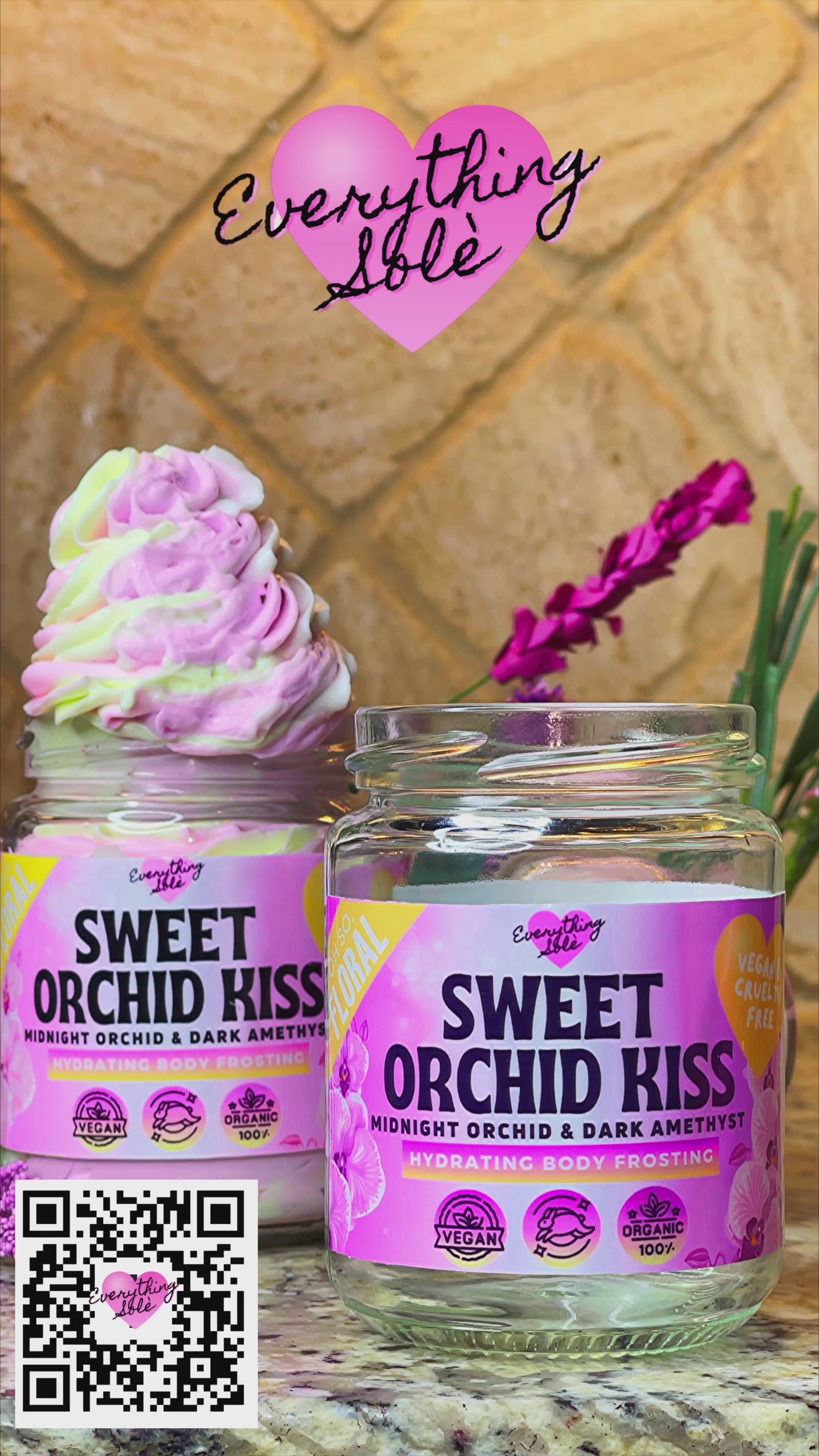 Orchid Kiss Body Butter (Dark Amethyst and Midnight Orchid)