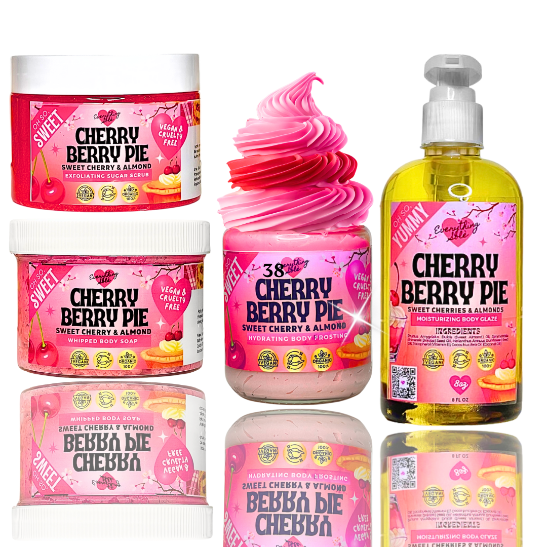 Cherrylicious Fantasy Collection (4 Set Body-Care Collection)