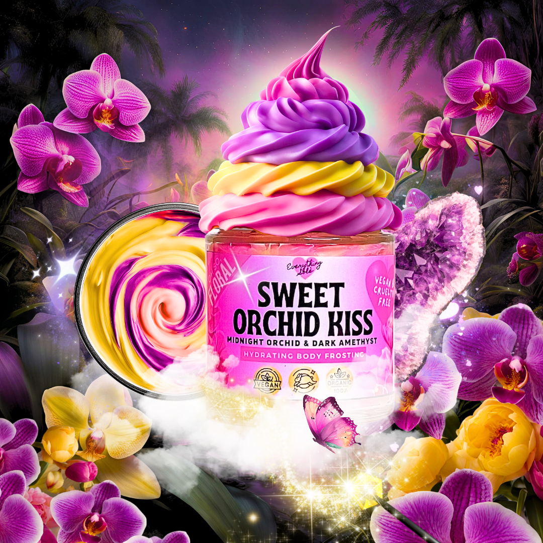 Orchid Kiss Body Butter (Dark Amethyst and Midnight Orchid)
