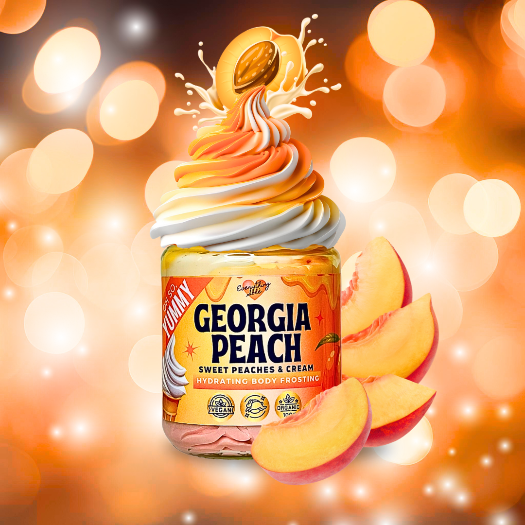 Georgia Peach Body Oil (Sweet Peaches and Brown Sugar Scent)
