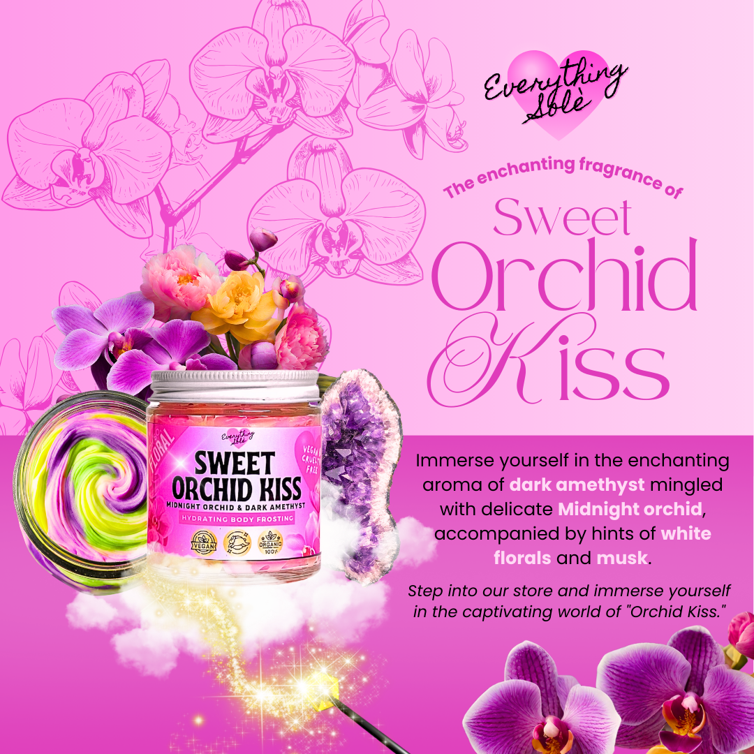 Orchid Kiss Body Butter (Dark Amethyst and Midnight Orchid)