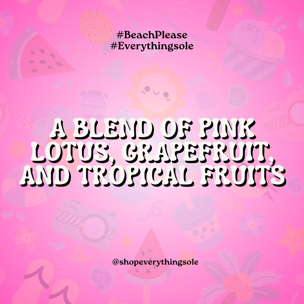 Beach Please Body Oil (Pink Lotus, Grapefruit Blend and Papaya)