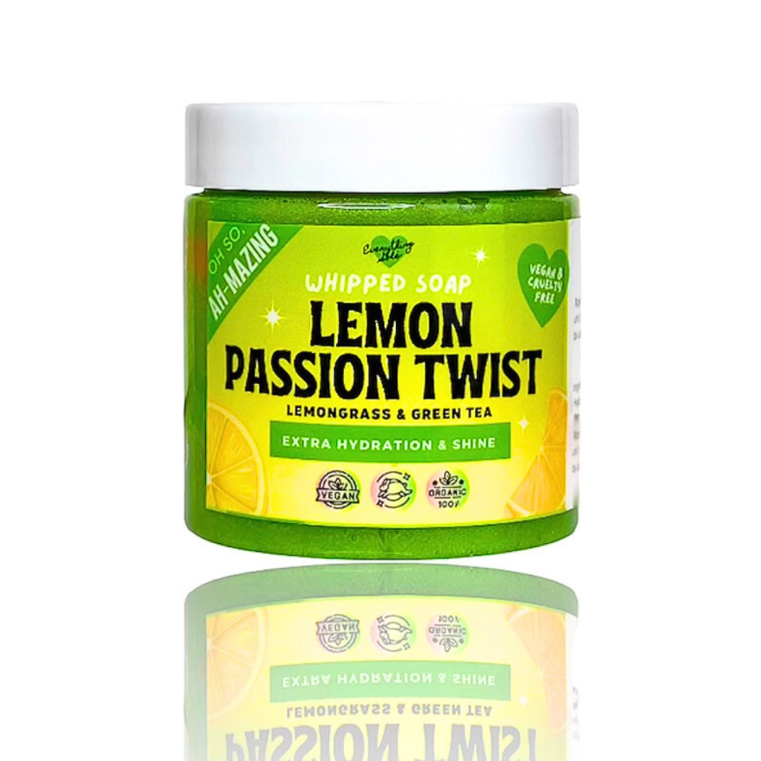 Lemon Passion Twist Sugar Scrub for Rough Dry Skin
