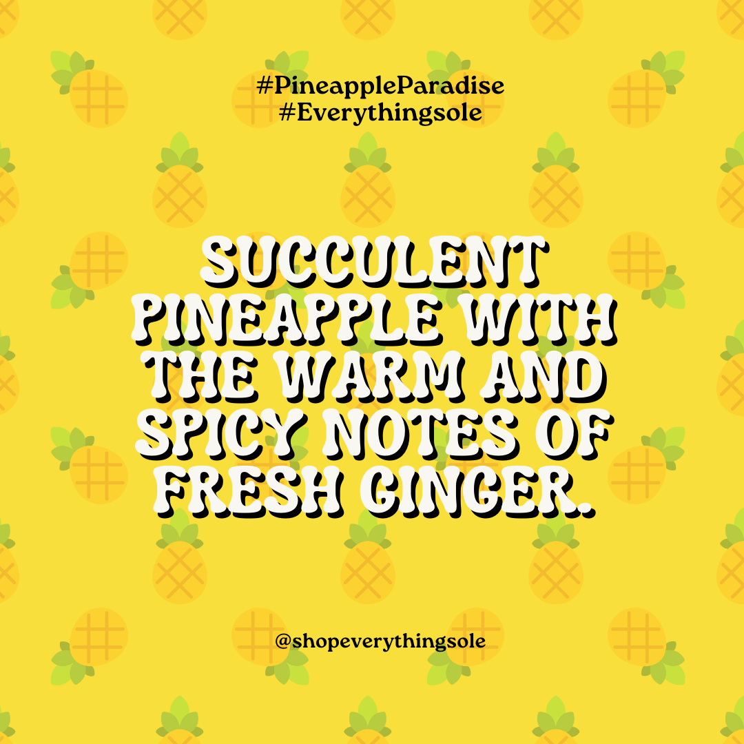 Pineapple Paradise Body Oil (Sweet Pineapple and Ginger Scent)