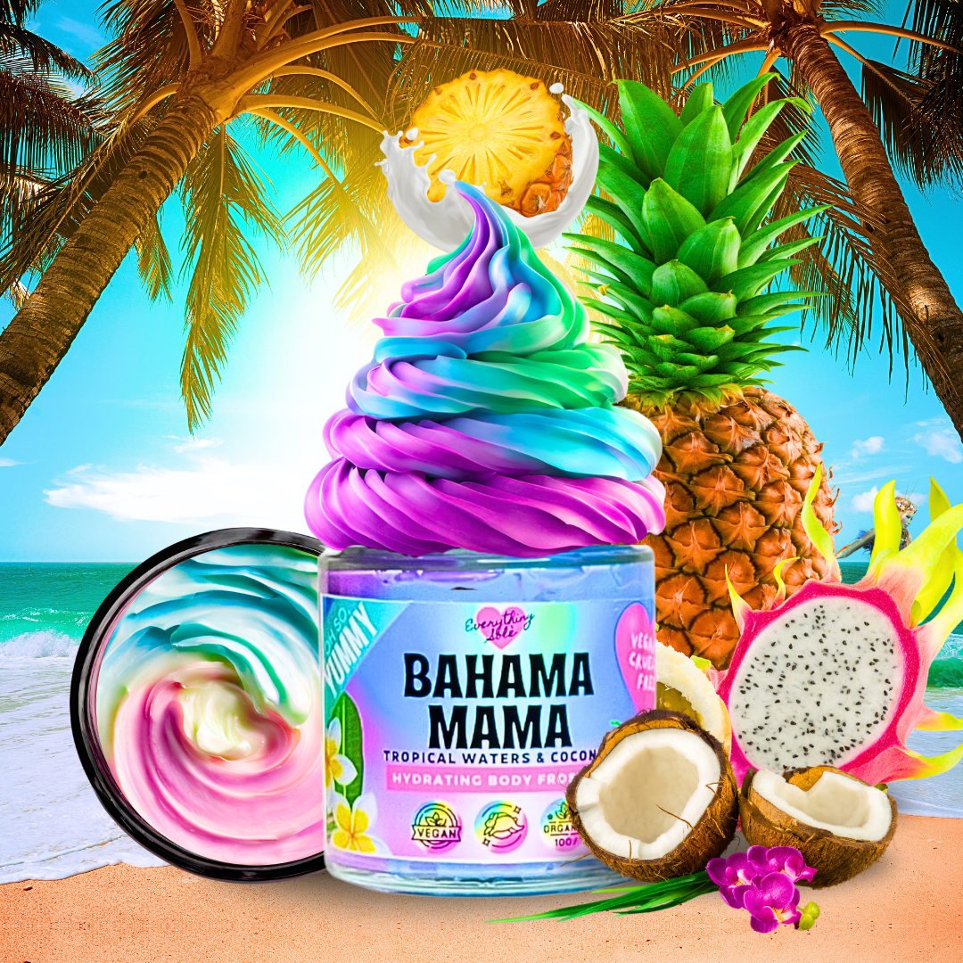 Bahama Mama Body Butter (Coconut, Guava and Pineapple Scent)