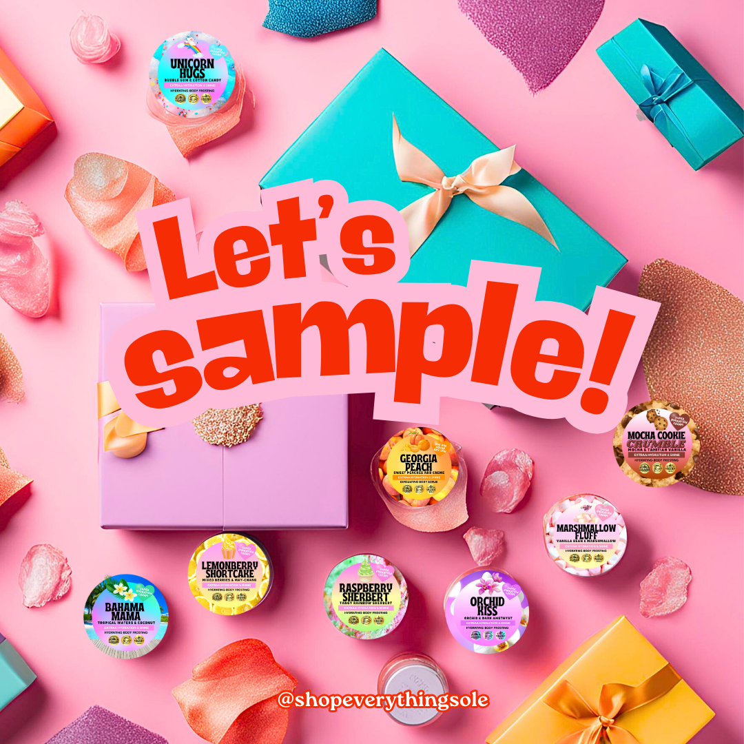 Solè Butter and Sugar Scrub Sample Box - 16oz Signature Sample Collection